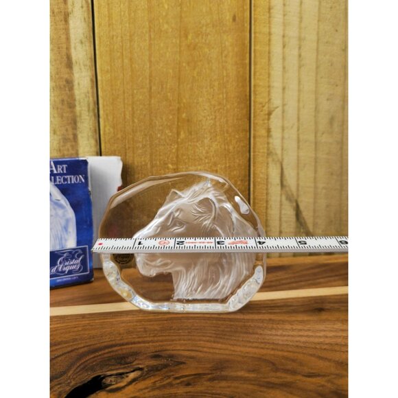 Cristal D'Arques Lion Paperweight - Picture 4 of 10